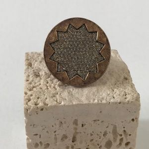 AUTHENTIC House of Harlow Crystal Starburst Ring